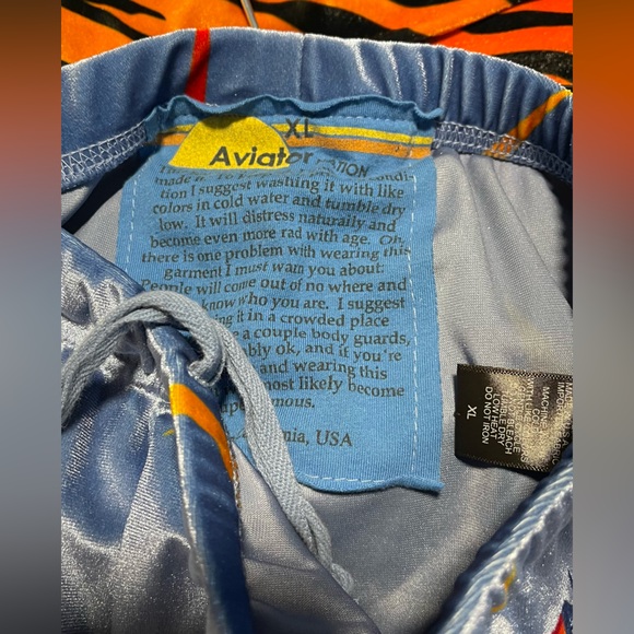 AVIATOR NATION🌈 BOLT VELOUR SWEATPANTS  SIZE XL - Picture 5 of 5